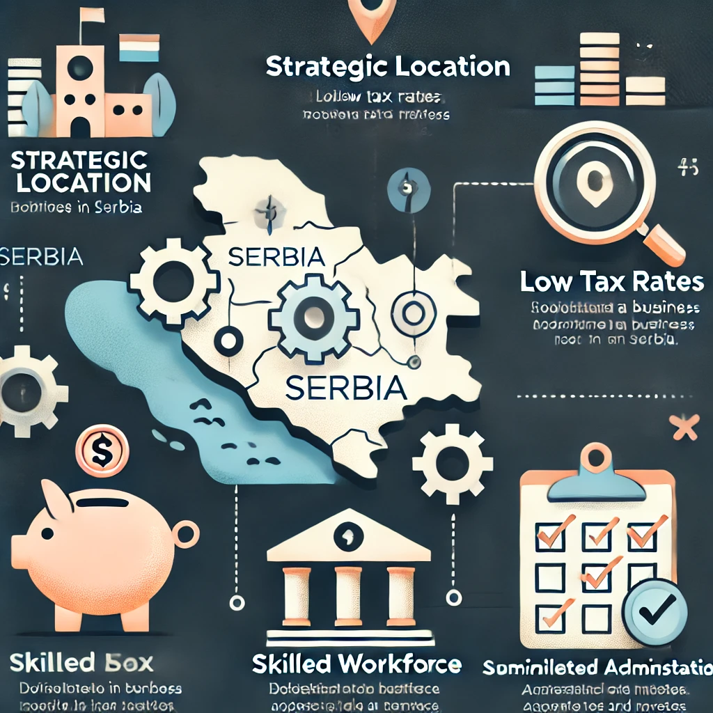 Pourquoi choisir la Serbie pour domicilier votre entreprise ?