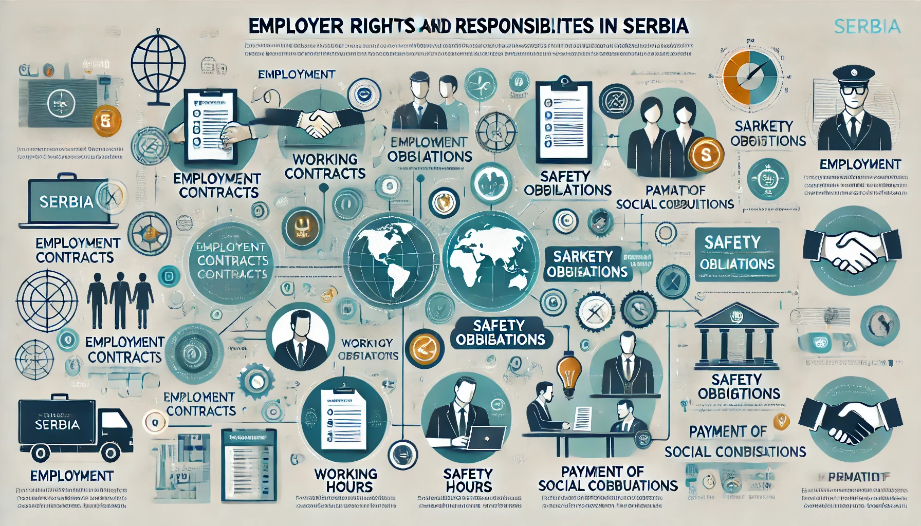 La gestion des employés en Serbie : Droits et obligations
