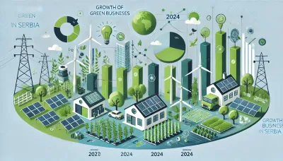 La montée des entreprises vertes en Serbie : Perspectives pour 2024